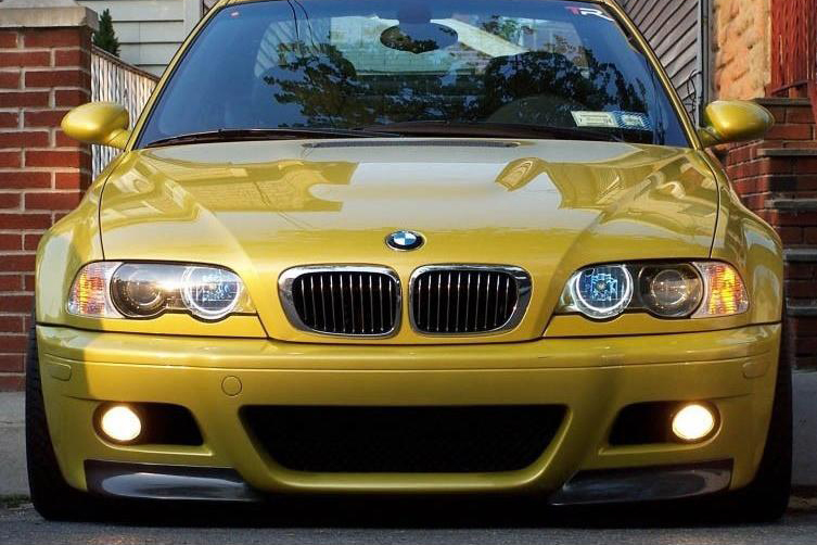 Carbon Fiber CSL Style Front Splitters for 19992006 BMW M3 [E46] w/OEM M3 Bumper